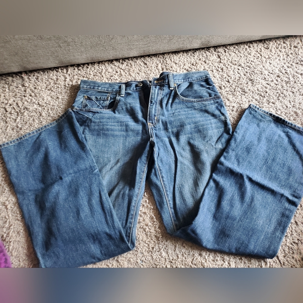 Urban Pipeline Relaxed Bootcut Classic Blue Men's Jeans 33/32